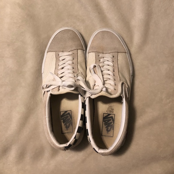 Vans Checkerboard Slip-On Cap Shoes - Picture 3 of 6